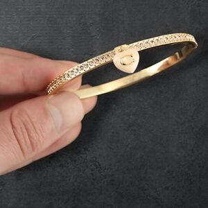 Coach Heart Bangle